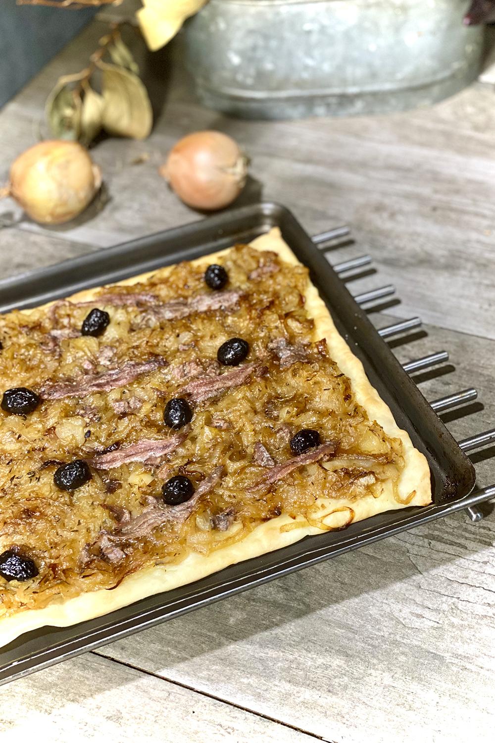 Pissaladi Re Avec Ou Sans Anchois