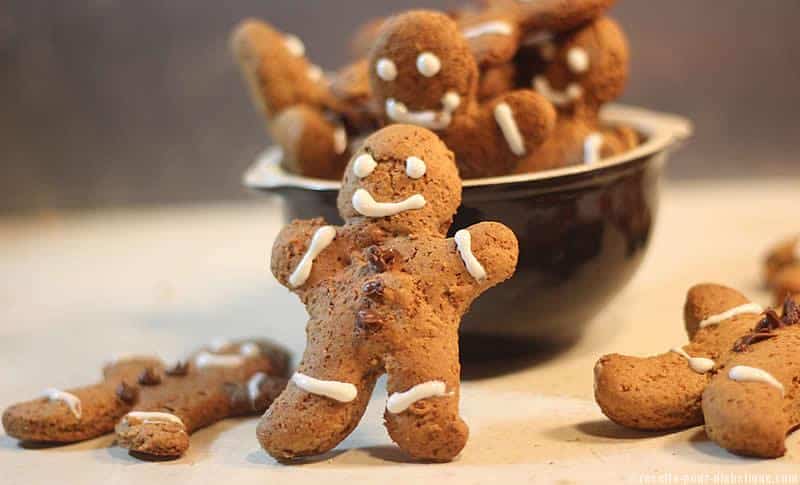 Biscuits Bonshommes De Noël En Pain D’épices – Allégés