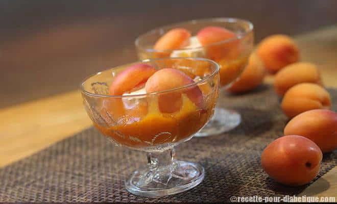 faisselle aux abricots
