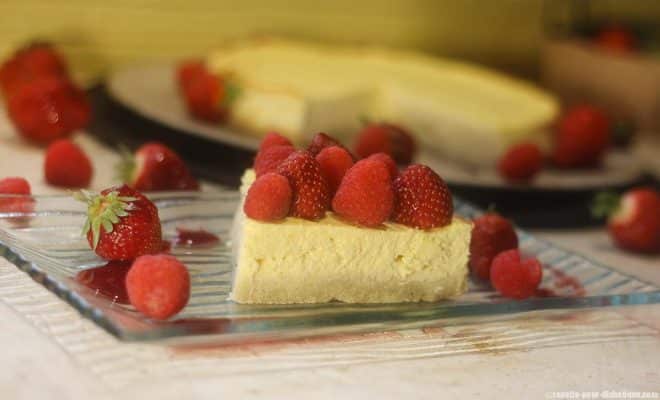 Un cheesecake sans sucre du site recette-pour-diabetique.com