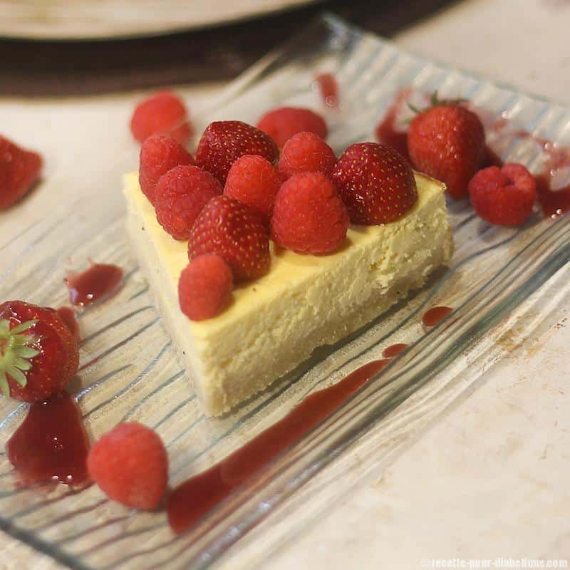 Cheesecake Sans Sucre Aux Fruits Rouges Fromage Blanc Et Ricotta 