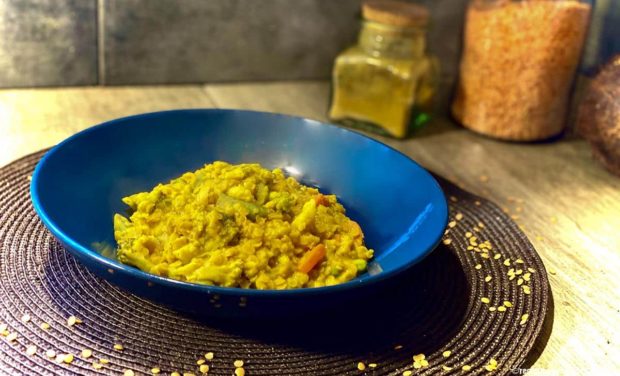 risotto-lentilles-curry
