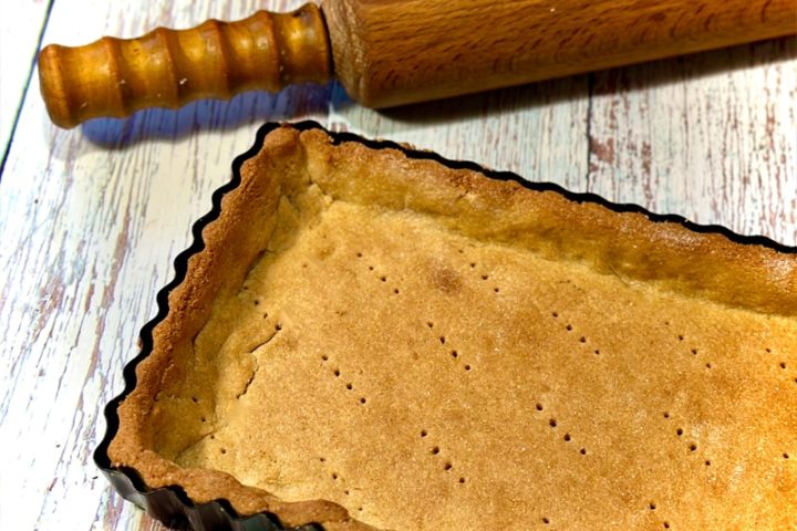 Pâte à tarte sablée IG Bas