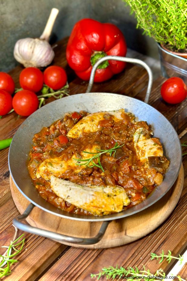 poulet ratatouille