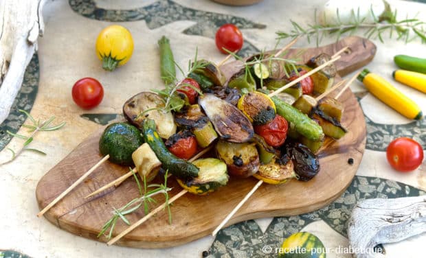 Mini Légumes grillés à la Plancha