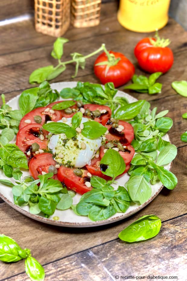 Tomates Mozzarella di Bufala Campana AOP