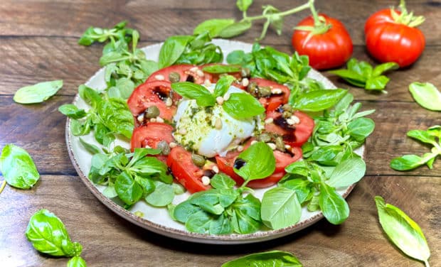 Tomates Mozzarella di Bufala