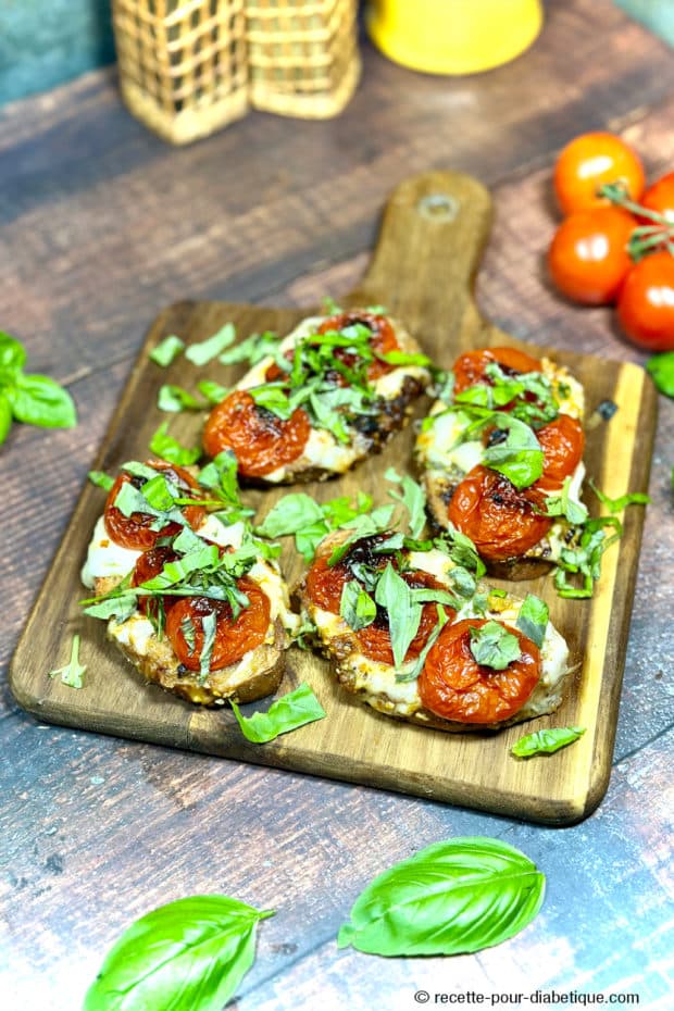 Bruschetta Mozzarella ig bas