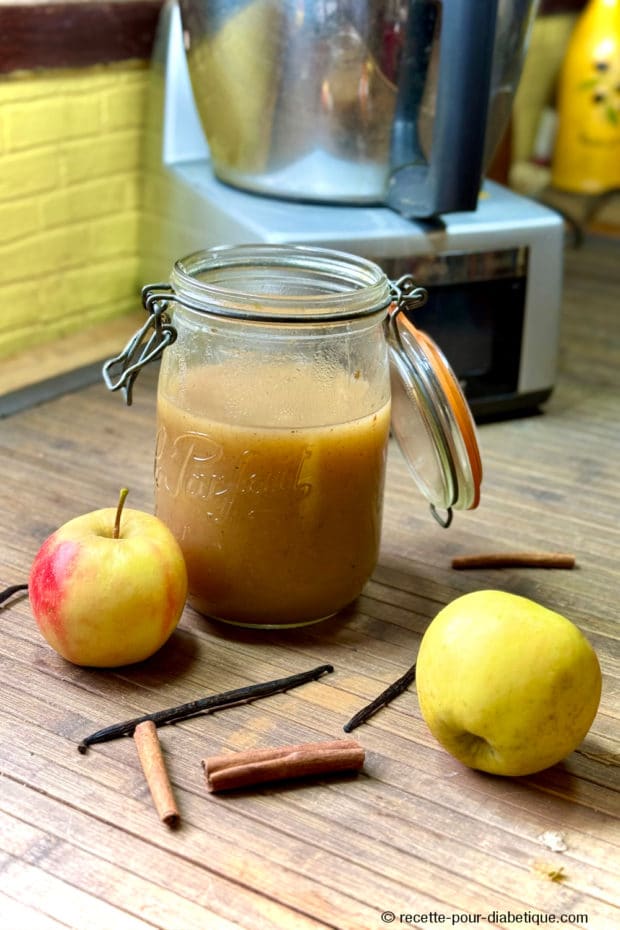 Compote de pommes au robot cuiseur